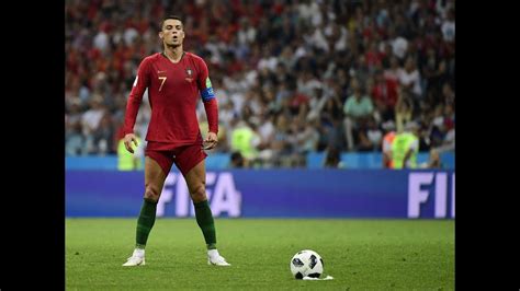 Christiano Ronaldo Free Kick Vs Spain Youtube