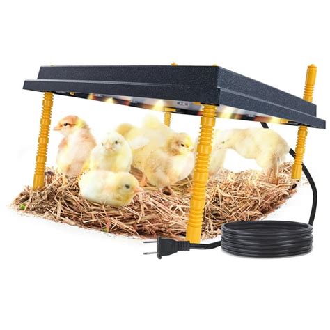 Rural365 Chick Heating Plate 16 Inch Brooder Heat Plate With