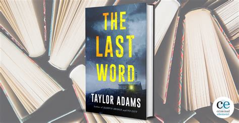 Book Review The Last Word By Taylor Adams