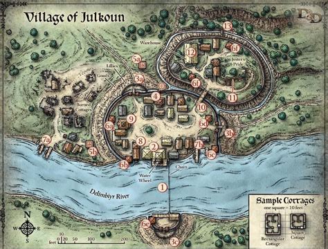 35 Dnd 5e Town Map Maps Database Source