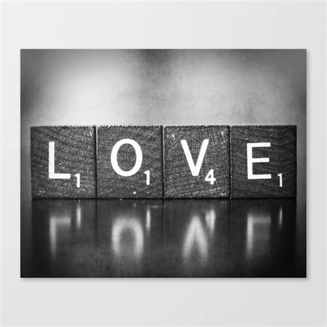 Love Is A Beautiful Word A Fine Art Photograph Canvas Print By Amelia Kay Photography Society6