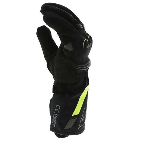 Dainese Tempest D Dry Long Glove Black Yellow Fluo FREE UK DELIVERY