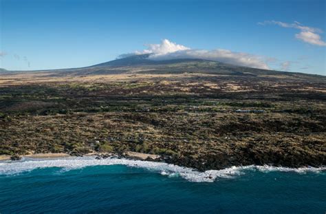 Mauna Loa Map Shows Active Hawaiian Volcano Lava Flow