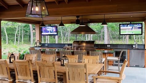 During the winter months, they bring in six. Outdoor Sports Bar - CP Complete - Hamptons Construction ...