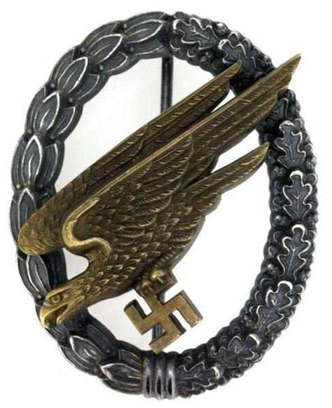 Wwii German Paratrooper Badge By Paul Meybauer
