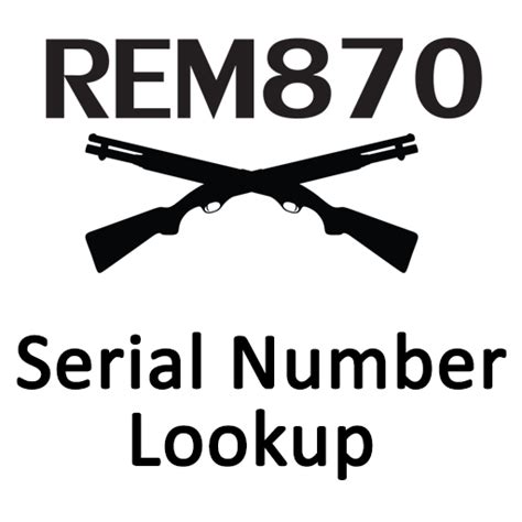 Remington Serial Number Lookup Apps On Google Play
