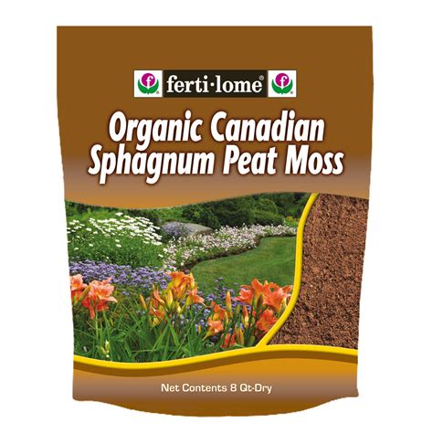 Organic Canadian Sphagnum Peat Moss 8 Dry Qt Green Thumb Nursery