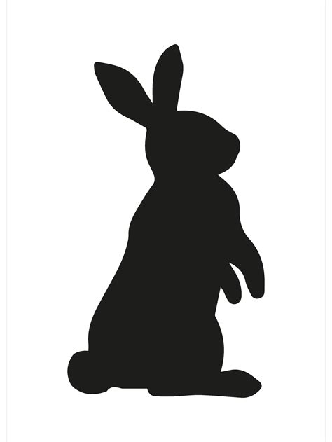 Rabbit And Hare Stencils Pack Of 4 Reusable Mylar Sheets 10 Etsy Uk