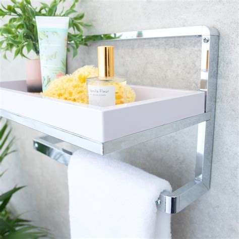 On sale for $20.89 original price $26.00 $ 20.89 $26.00. Bathroom Accessories and Decor - Wall Mounted Chrome Towel ...