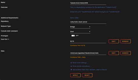 Unraid Tube Archivist Documentation