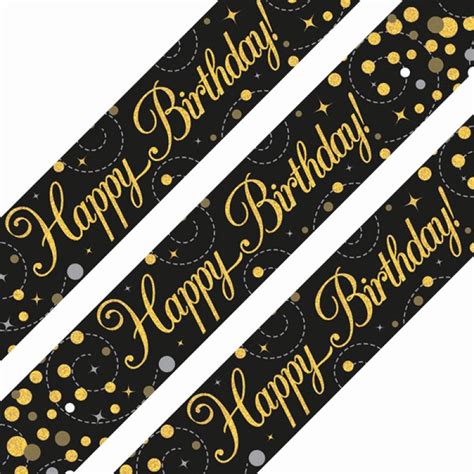 Buy Sparkling Fizz Happy Birthday Banner Party Chest