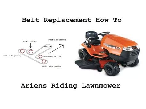 Top ten review analyzes and compares all ariens riding lawn mowers of 2021. How To Replace The Deck Belt On Your Riding Mower ...