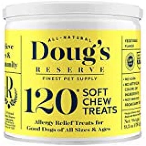 Dougs Reserve Dog Allergy Chews For Itch Relief Dog Seasonal