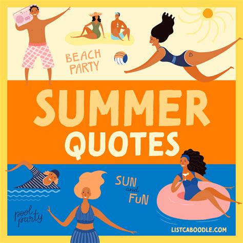 101 Summer Quotes For Inspiring Summer Vibes Listcaboodle