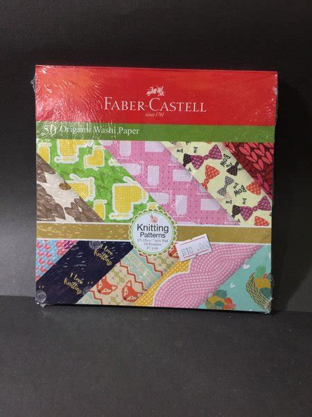 Jual Faber Castell Kertas Origami Washi Paper 15 X 15cm Di Lapak