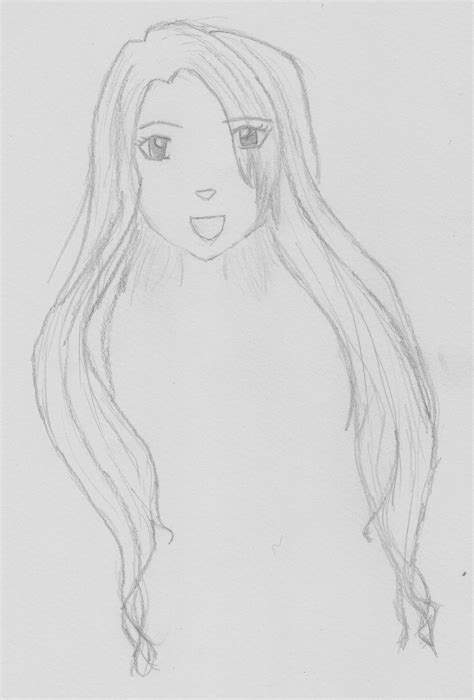 Anime Girl Drawing Fan Art 9299748 Fanpop