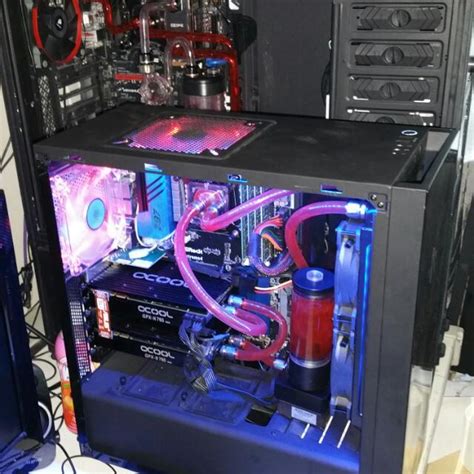Custom Water Cooling For Gaming Pcdesktopcomputer