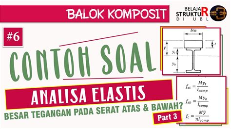 Maybe you would like to learn more about one of these? Contoh Soal Analisa Elastis Balok Komposit | Menghitung ...
