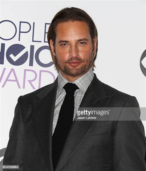Actor Josh Holloway Poses In The Press Room At The 2016 Peoples