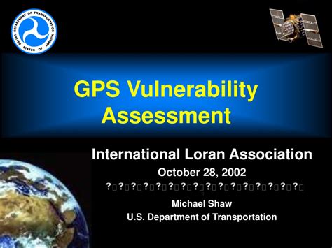 Ppt Gps Vulnerability Assessment Powerpoint Presentation Free