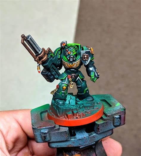 Dark Angels Terminator Im Working On From The Space
