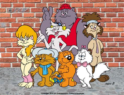 Heathcliff And The Cadillac Cats Childhood 80 Cartoons Old School