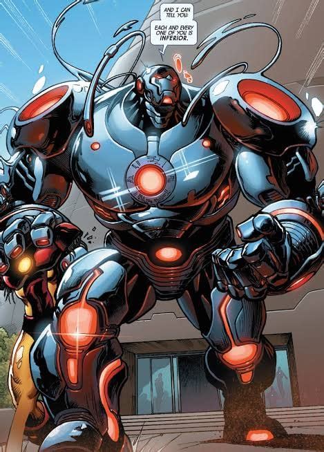 Endo Sym Armor Iron Man Meets Venom Also Known As The Superior Iron