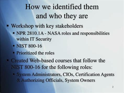 Ppt Significant Security Responsibilities Nasa Powerpoint