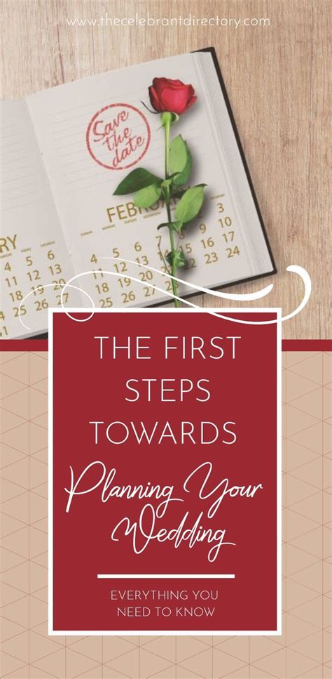 The First Steps Towards Planning Your Wedding Everything You Need To Know About It Is Here