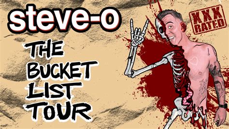 Steve O The Bucket List Tour Tickets300