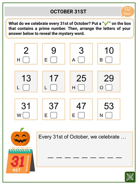 Composite Numbers Worksheets