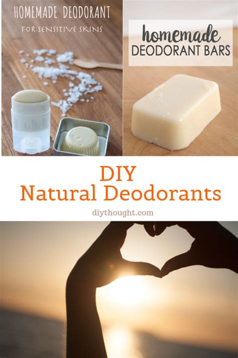 Diy Natural Deodorants Diy Thought