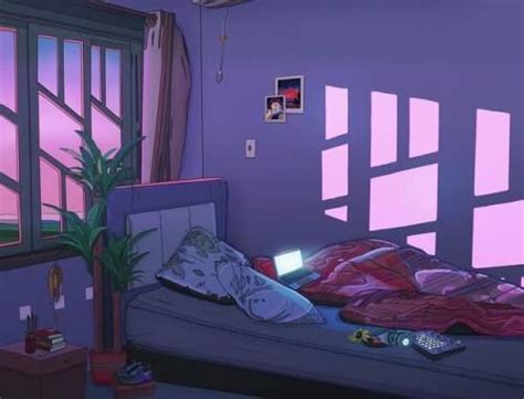 Anime Boy Room Background