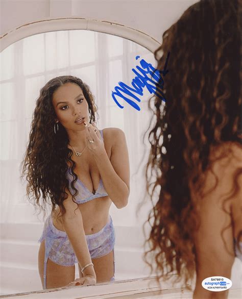 Madison Pettis Sexy Hes All That Signed Autograph 8x10 Photo Acoa