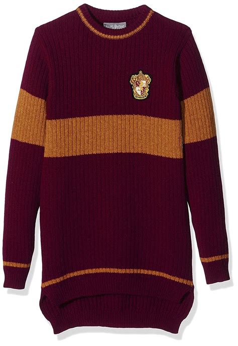 Harry Potter Official Gryffindor Quidditch Sweater Unisex 100