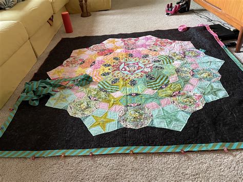 Tula Nova Quilt Quilt Designed By Tula Pink Stitched By M Flickr