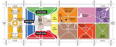 Admin facilities management has numerous maps of the state capitol complex including buildings, parking facilities and grounds. Permit Application