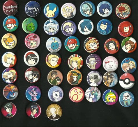 Anime Buttons Caseiro