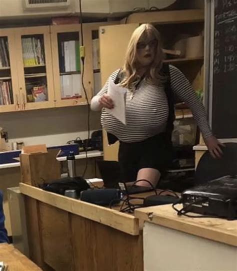 Trans Teacher With Z Cup Prosthetic Breasts Returns To Class At New School World News News