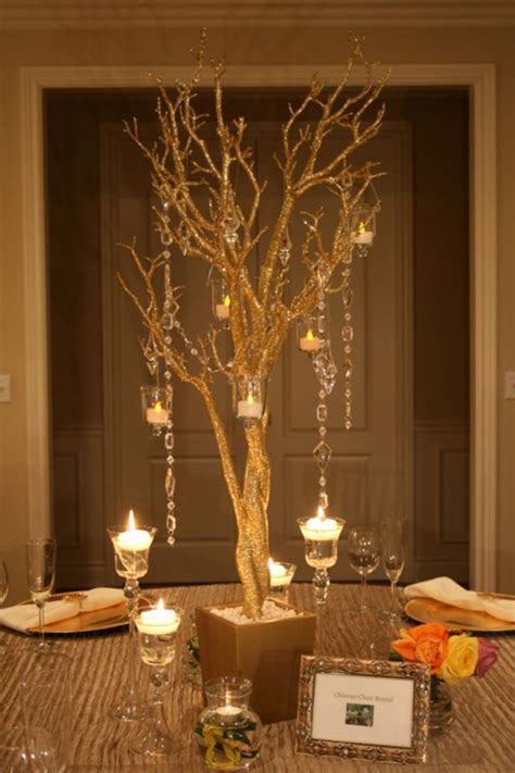36 Romantic Christmas Tree Wedding Centerpieces Ideas With Images
