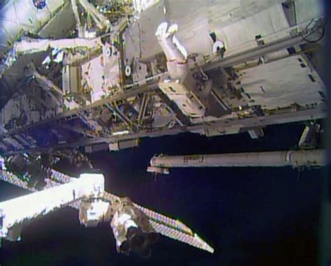 Astronauts Complete Successful Iss Repair Spacewalk Boing Boing