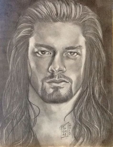 Wwe Roman Reigns Drawing Easy Hi The Crazy Sketcher Lovers