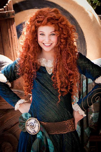 Merida In Disneyland Brave Photo 31466760 Fanpop