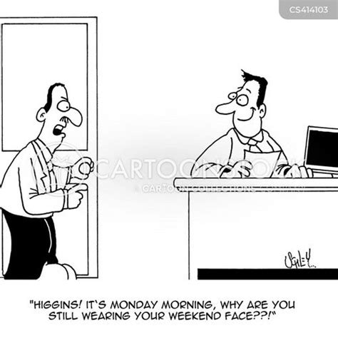 Monday Person Cartoons And Comics Funny Pictures From Cartoonstock