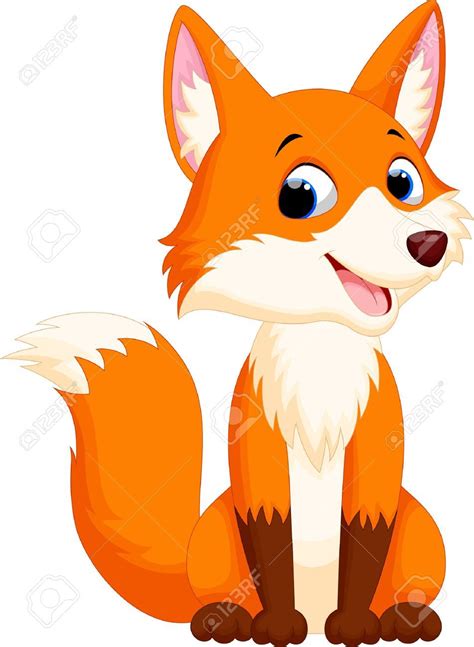 I share tips and tricks on how to improve your. Stock Vector | Cartoon fox drawing, Cartoon drawings, Fox ...