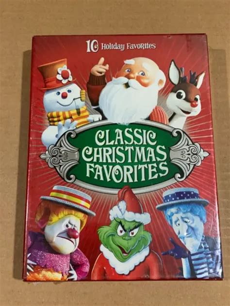 Sealed Classic Christmas Favorites Dvd 2008 4 Disc Dvd Set Frosty The