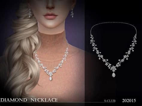 Necklace 202015 By S Club Ll At Tsr Sims 4 Updates