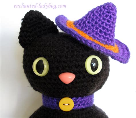 Free Crochet Amigurumi Halloween Black Cat Pattern