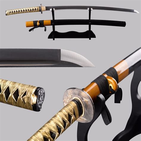 Hand Forged Damascus Steel Blade Japanese Katana Full Tang Samurai Real