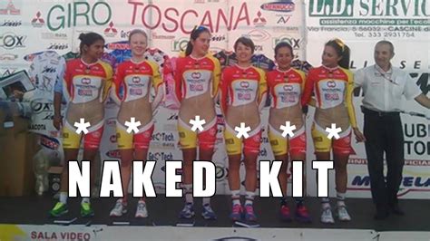 Colombians Naked Team Womens Cycling Kit Disaster Youtube